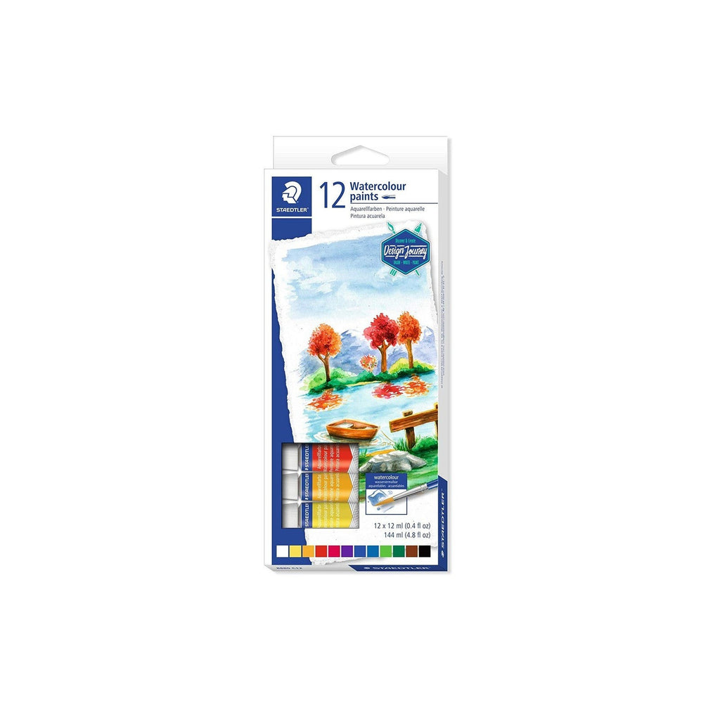 Staedtler Watercolour Paint Tube Set | Pack of 12